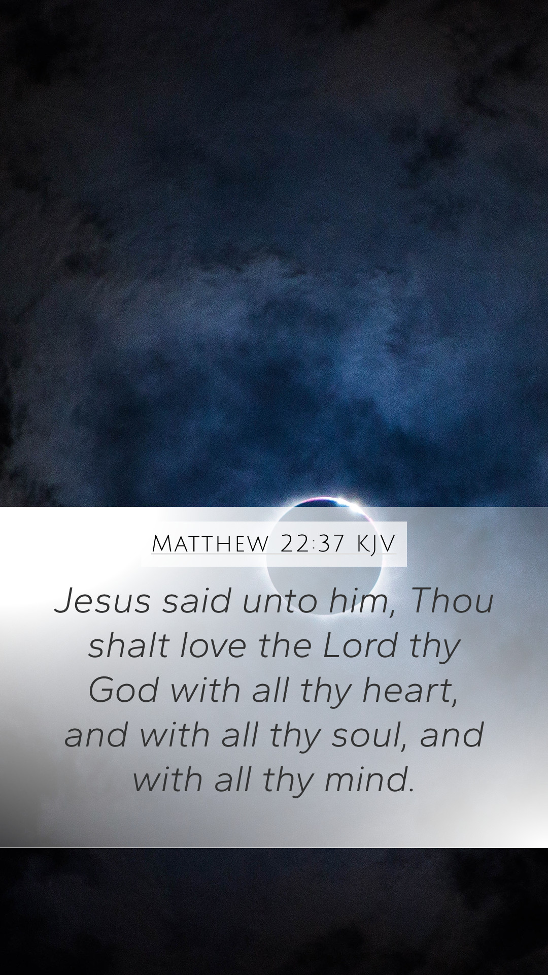 Matthew 22:37 Bible Commentary