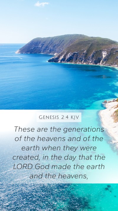 Genesis 2:4 Explained