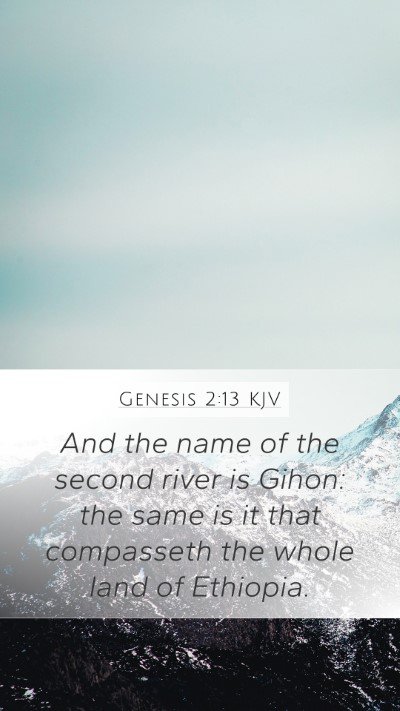 Genesis 2:13 Explained