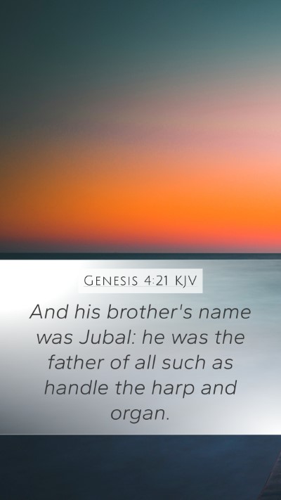 Genesis 4:21 Explained