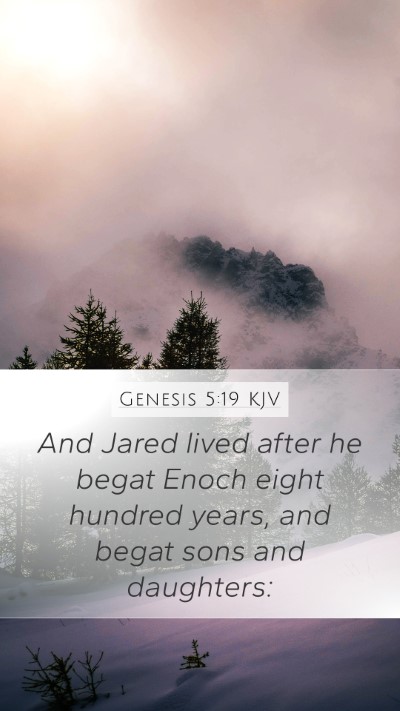 Genesis 5:19 Explained