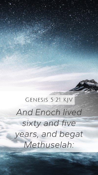 Genesis 5:21 Explained