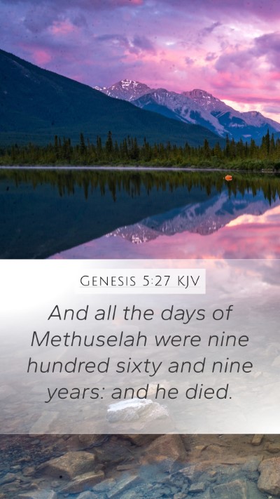 Genesis 5:27 Explained