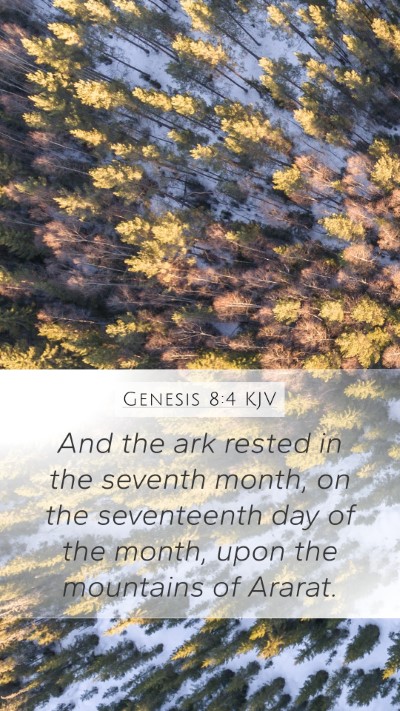 Genesis 8:4 Explained