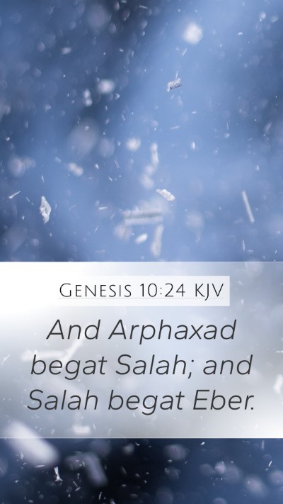 Genesis 10:24 Explained