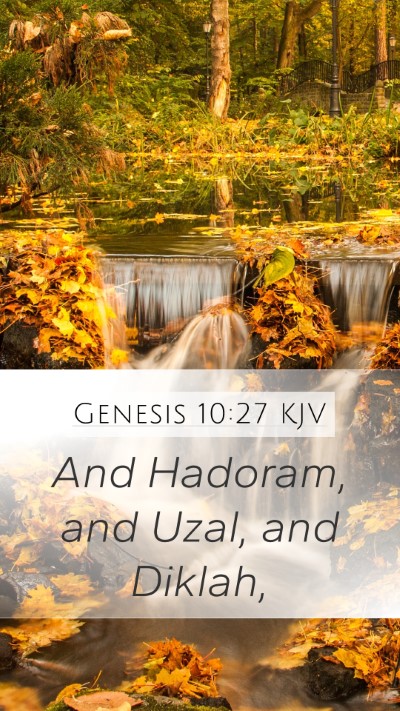 Genesis 10:27 Explained