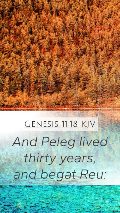 Genesis 11:18 Explained