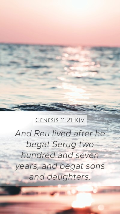 Genesis 11:21 Explained