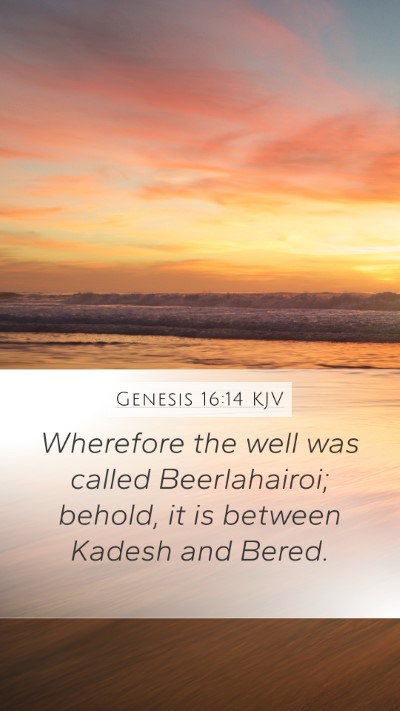 Genesis 16:14 Explained