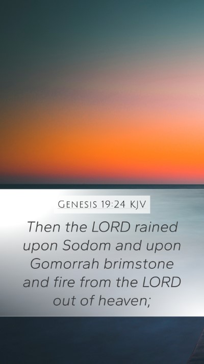 Genesis 19:24 Explained