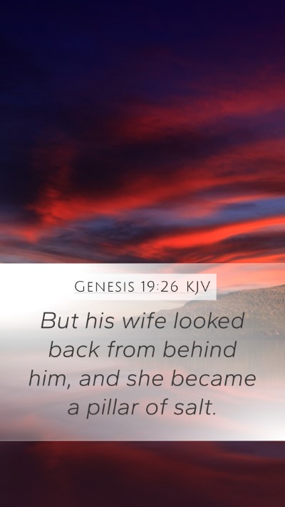 Genesis 19:26 Explained