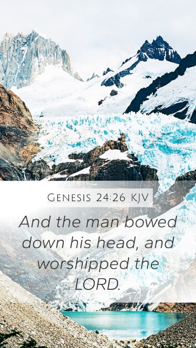 Genesis 24:26 Explained