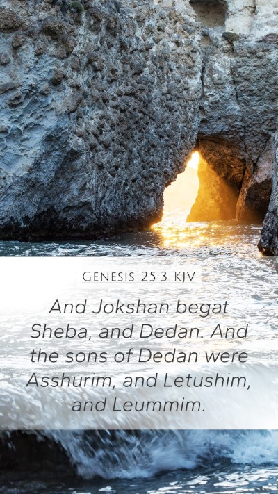 Genesis 25:3 Explained