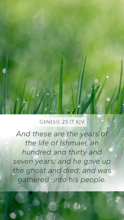 Genesis 25:17 Explained