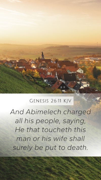 Genesis 26:11 Explained