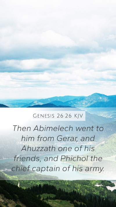 Genesis 26:26 Explained