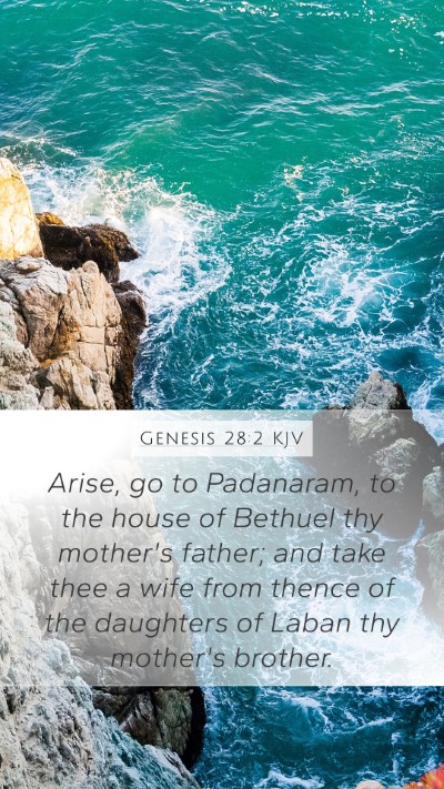 Genesis 28:2 Explained