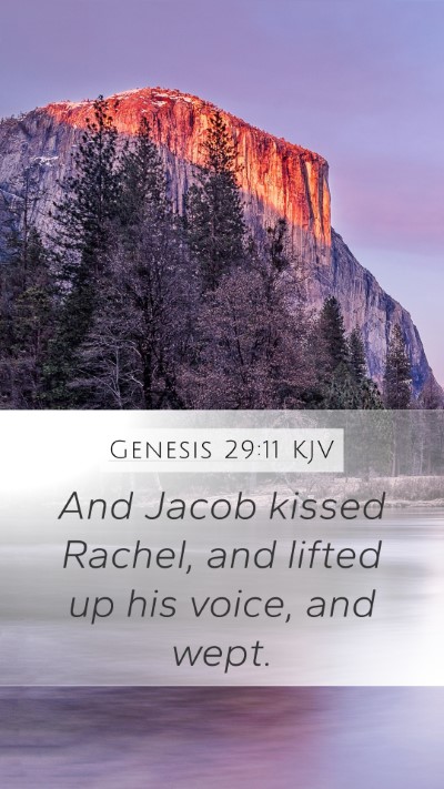 Genesis 29:11 Explained