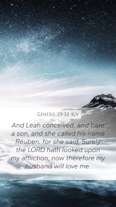 Genesis 29:32 Explained