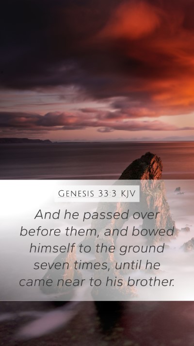 Genesis 33:3 Explained