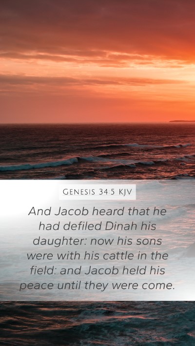 Genesis 34:5 Explained