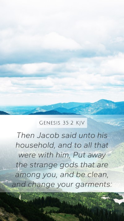 Genesis 35:2 Explained