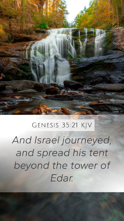 Genesis 35:21 Explained