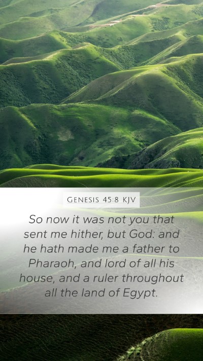 Genesis 45:8 Explained