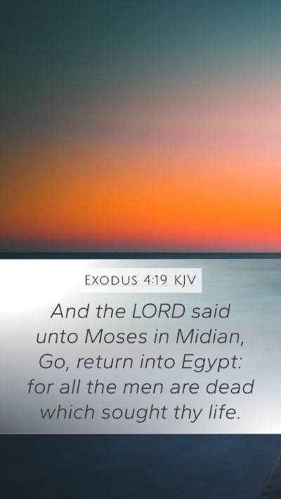 Exodus 4:19 Explained