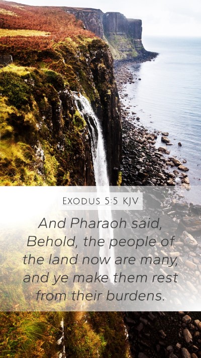 Exodus 5:5 Explained