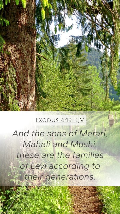 Exodus 6:19 Explained