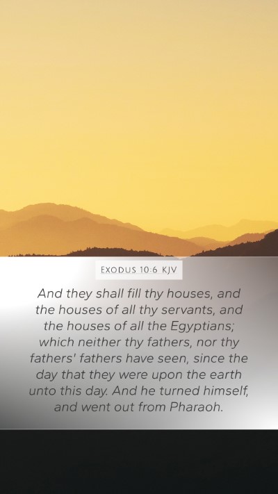 Exodus 10:6 Explained