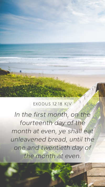 Exodus 12:18 Explained