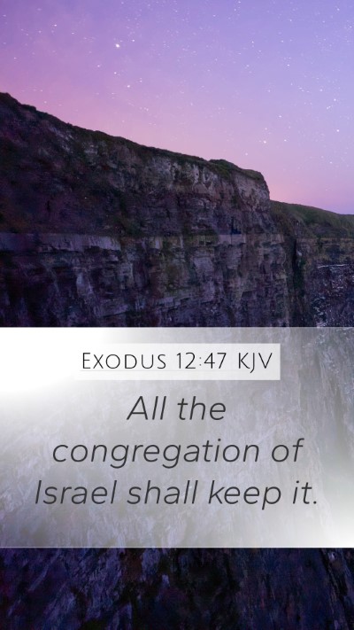 Exodus 12:47 Explained