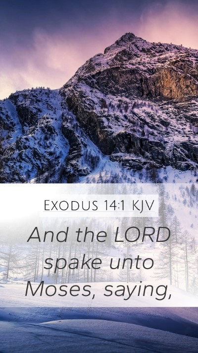 Exodus 14:1 Explained