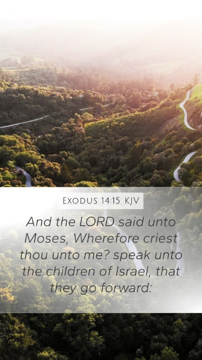 Exodus 14:15 Explained