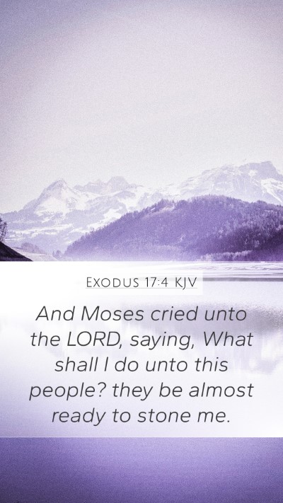 Exodus 17:4 Explained