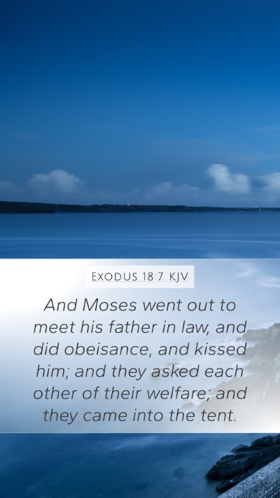 Exodus 18:7 Explained