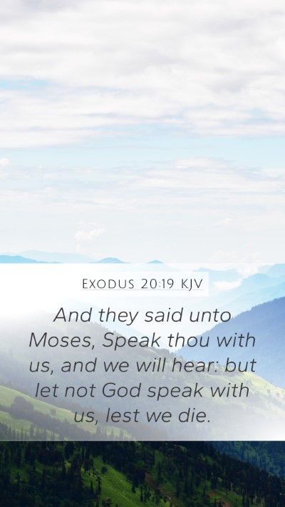 Exodus 20:19 Explained