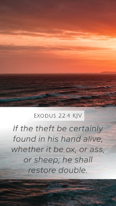 Exodus 22:4 Explained