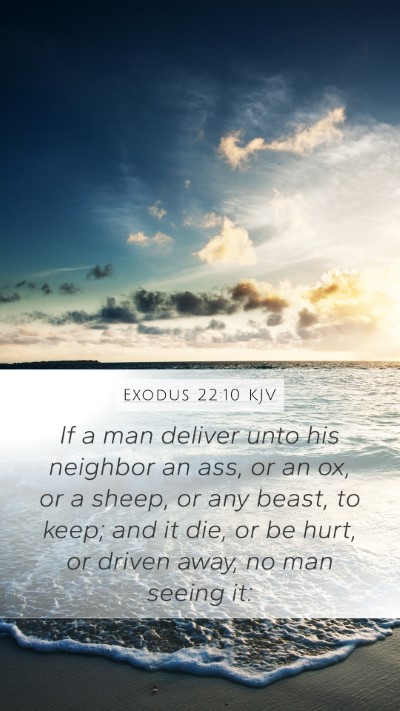 Exodus 22:10 Explained