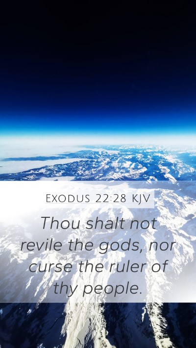 Exodus 22:28 Explained