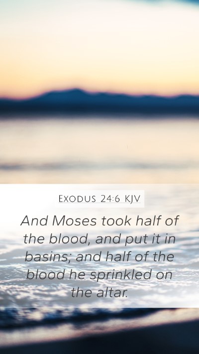 Exodus 24:6 Explained