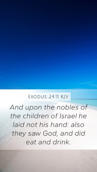 Exodus 24:11 Explained