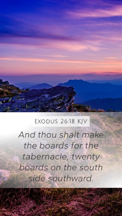 Exodus 26:18 Explained