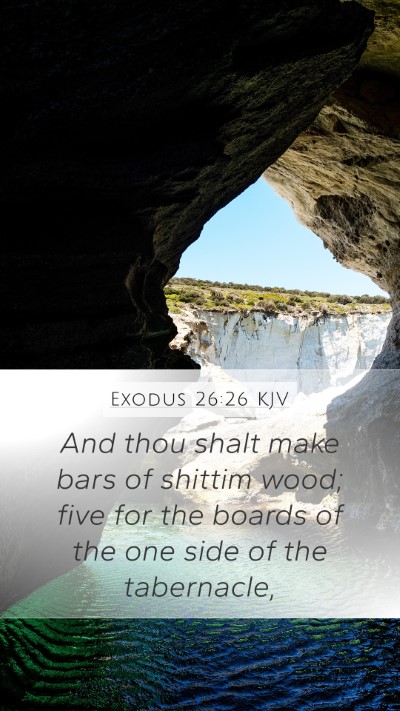 Exodus 26:26 Explained