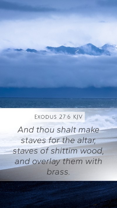 Exodus 27:6 Explained