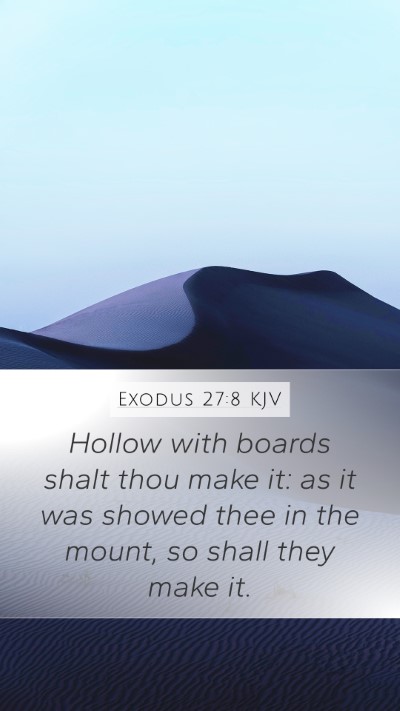 Exodus 27:8 Explained