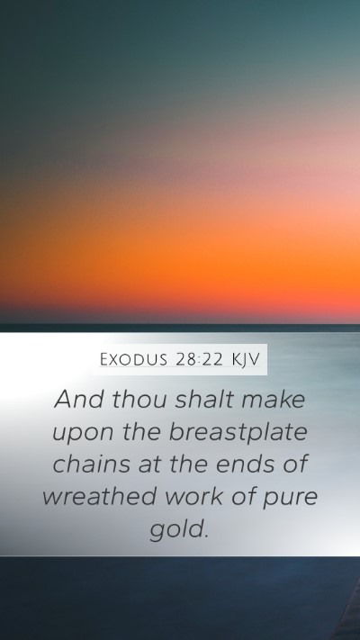 Exodus 28:22 Explained