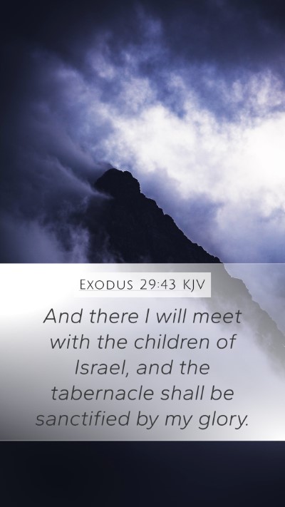 Exodus 29:43 Explained